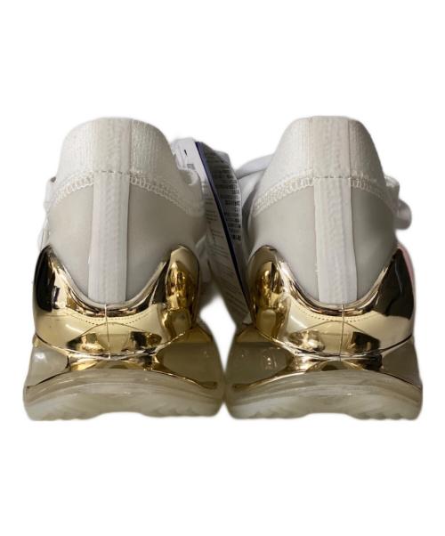 MIZUNO（ミズノ）MIZUNO (ミズノ) 空山基 (ソラヤマ ハジメ) WAVE PROPHECY SORAYAMAローカットスニーカー ホワイト×ゴールド サイズ:23.5の古着・服飾アイテム