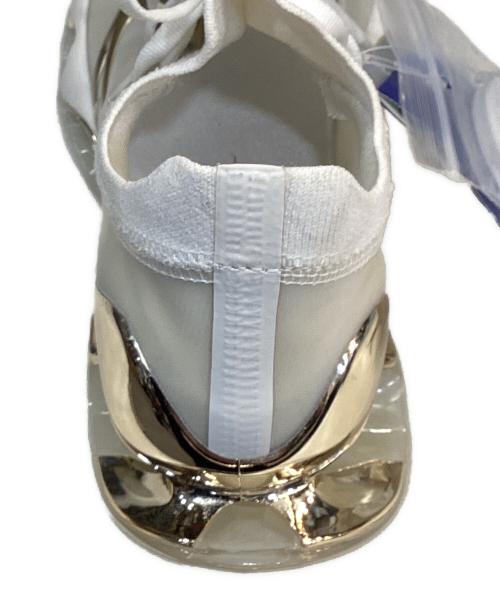 MIZUNO（ミズノ）MIZUNO (ミズノ) 空山基 (ソラヤマ ハジメ) WAVE PROPHECY SORAYAMAローカットスニーカー ホワイト×ゴールド サイズ:23.5の古着・服飾アイテム