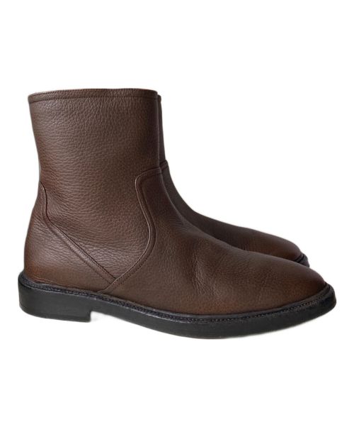 BURBERRY（バーバリー）BURBERRY (バーバリー) サイドジップブーツ ブラウン サイズ:41の古着・服飾アイテム