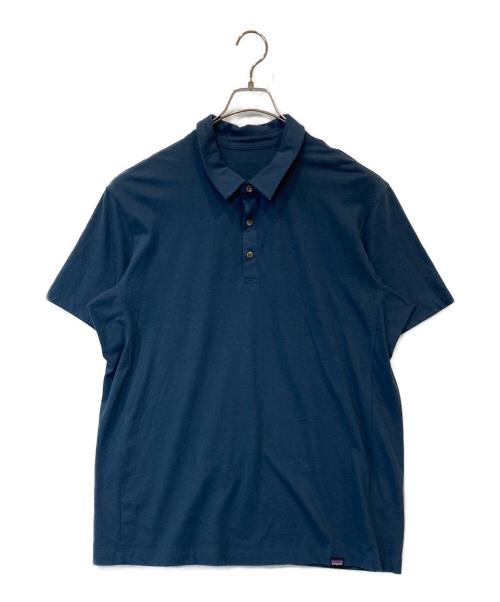 Patagonia（パタゴニア）Patagonia (パタゴニア) エッセンシャル・ポロ ネイビー サイズ:Lの古着・服飾アイテム