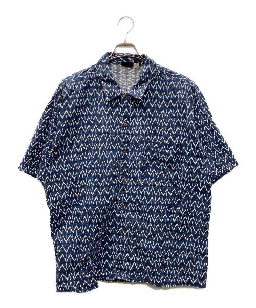 Patagonia（パタゴニア）Patagonia (パタゴニア) 00's A/C Shirts ネイビー×ホワイト サイズ:SIZE Lの古着・服飾アイテム