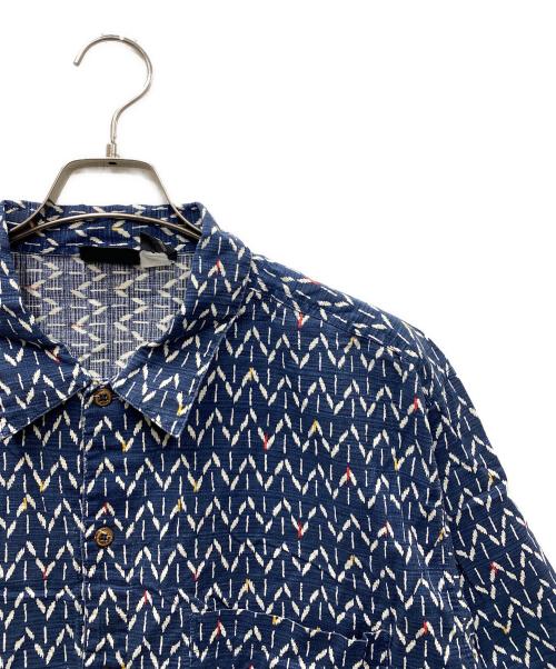 Patagonia（パタゴニア）Patagonia (パタゴニア) 00's A/C Shirts ネイビー×ホワイト サイズ:SIZE Lの古着・服飾アイテム