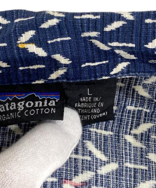 Patagonia（パタゴニア）Patagonia (パタゴニア) 00's A/C Shirts ネイビー×ホワイト サイズ:SIZE Lの古着・服飾アイテム