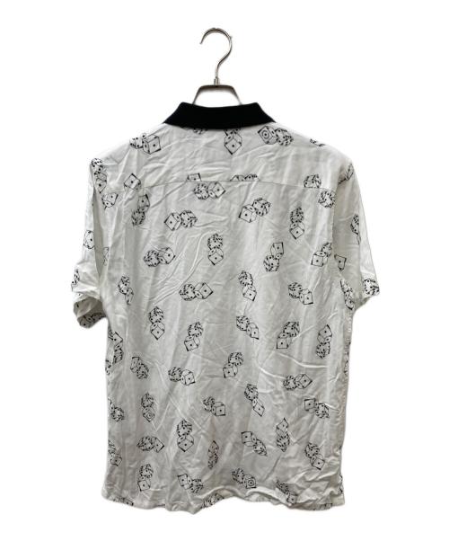 SUPREME（シュプリーム）SUPREME (シュプリーム) 19SS Dice Rayon S/S Shirts ホワイト×ブラック サイズ:Mの古着・服飾アイテム