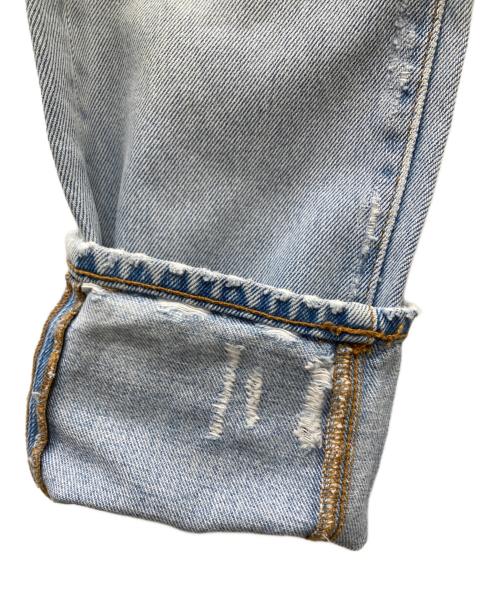 OFFWHITE（オフホワイト）OFFWHITE (オフホワイト) ダメージ加工デニムパンツ ブルー サイズ:28の古着・服飾アイテム