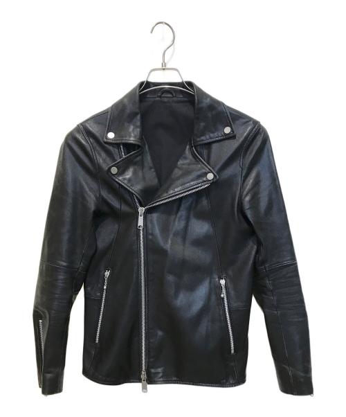 STUDIOUS（ステュディオス）STUDIOUS (ステュディオス) レザージャケット ブラック サイズ:1の古着・服飾アイテム