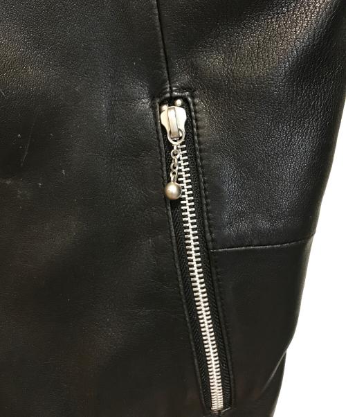 STUDIOUS（ステュディオス）STUDIOUS (ステュディオス) レザージャケット ブラック サイズ:1の古着・服飾アイテム