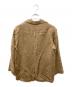 AURALEE (オーラリー) LINEN SILK SUMMER TWEED JACKET  テーラードジャケット ベージュ：10000円