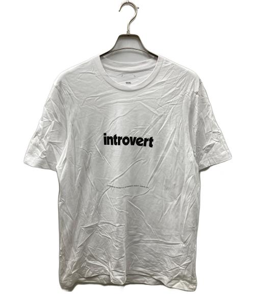 OAMC（オーエーエムシー）OAMC (オーエーエムシー) INTROVERT PRINTED T-SHIRT ホワイト サイズ:Sの古着・服飾アイテム