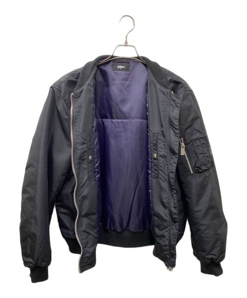 myne（マイン）MYNE (マイン) short MA-1 blouson ブラック サイズ:SIZE Lの古着・服飾アイテム