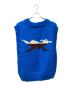 oll kyoto (オール キョウト) ORTEGA MOTIF HAND KNIT VEST ブルー サイズ:SIZE 02：9000円
