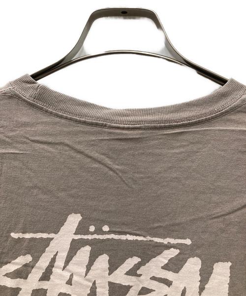 stussy（ステューシー）stussy (ステューシー) OUR LEGACY (アワーレガシー) Work Shop 8 Ball Yin Yang Pigment Dyed Tee ベージュ サイズ:Lの古着・服飾アイテム