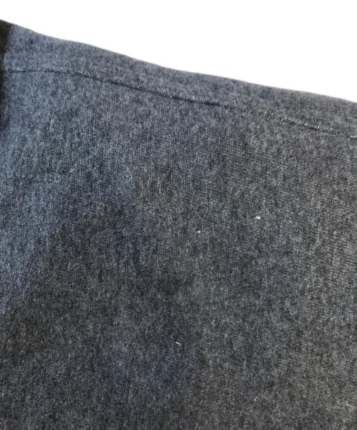 DIESEL（ディーゼル）DIESEL (ディーゼル) コーデュロイ切替フーデッドジャケット グレー サイズ:Lの古着・服飾アイテム