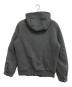 DIESEL (ディーゼル) コーデュロイ切替フーデッドジャケット グレー サイズ:L：10000円