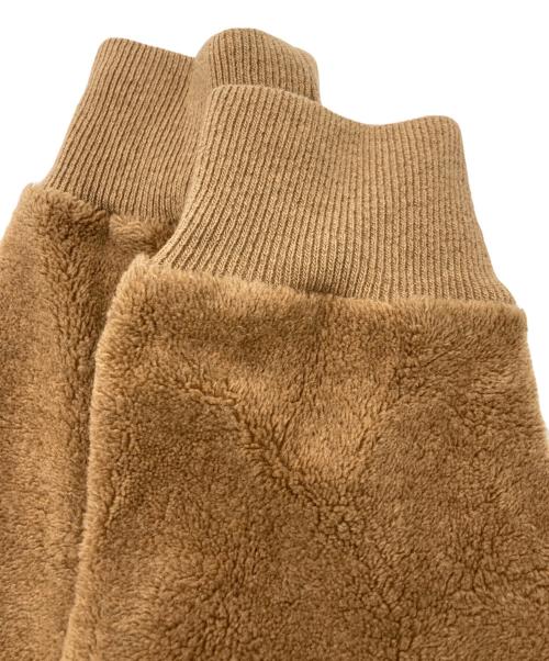 Graphpaper（グラフペーパー）Graphpaper (グラフペーパー) ウールボアジップパーカー ベージュ サイズ:1の古着・服飾アイテム