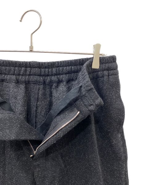 nonnotte（ノノット）nonnotte (ノノット) 23AW ELASTIC BAGGY TROUSERS ブラック サイズ:4の古着・服飾アイテム