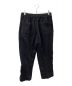 nonnotte (ノノット) 23AW ELASTIC BAGGY TROUSERS ブラック サイズ:4：8000円