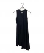 MM6 Maison Margielaエムエムシックスメゾンマルジェラ）の古着「16SS ノースリーブワンピース」｜ブラック