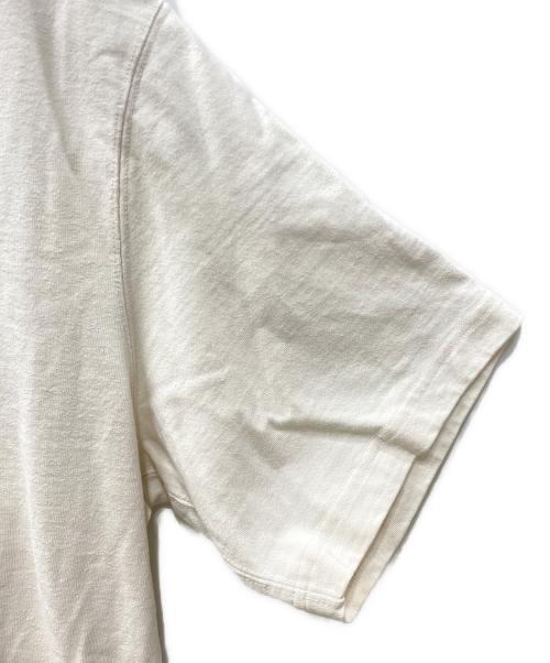 COMME des GARCONS HOMME（コムデギャルソン オム）COMME des GARCONS HOMME (コムデギャルソン オム) 綿度詰天竺ポケットTシャツ ホワイト サイズ:Ｌの古着・服飾アイテム