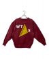 WTAPS (ダブルタップス) クルーネックスウェット ボルドー サイズ:2：8000円