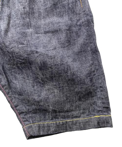 MOMOTARO JEANS（桃太郎ジーンズ）MOMOTARO JEANS (桃太郎ジーンズ) 10oz.SPECIAL INDIGO SLIM SHORT PANTS ハーフパンツ ネイビー サイズ:W32の古着・服飾アイテム