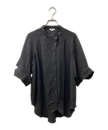 ENFOLD（エンフォルド）の古着「24SS TWO-WAY NECK BLOUSE ブラウス」｜ブラック