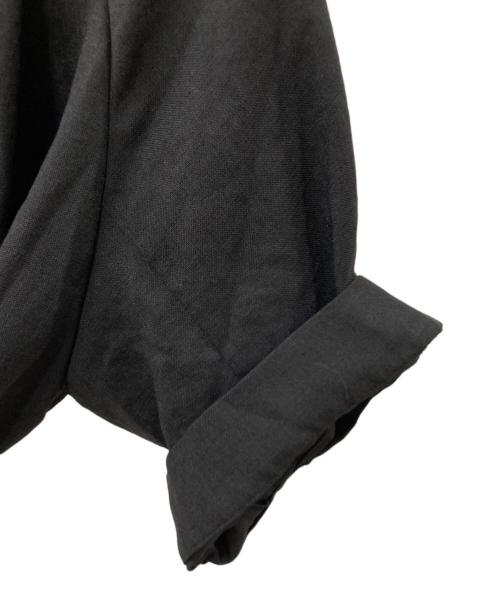 ENFOLD（エンフォルド）ENFOLD (エンフォルド) 24SS TWO-WAY NECK BLOUSE ブラウス ブラック サイズ:38 未使用品の古着・服飾アイテム