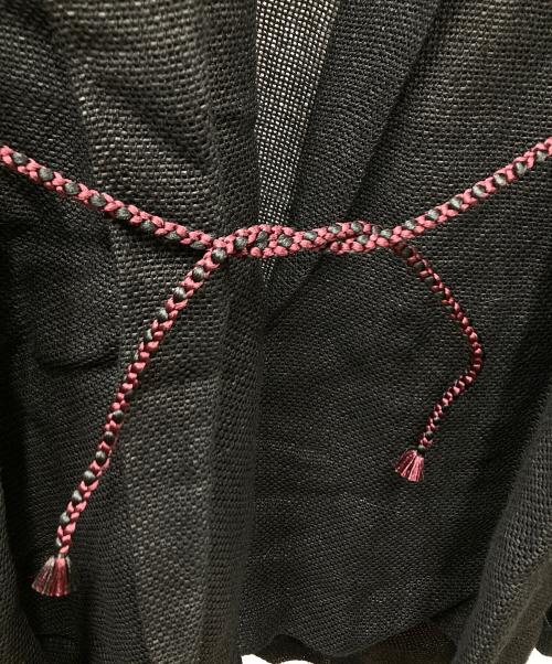 SOU・SOU（ソウソウ）SOU・SOU (ソウソウ) 岡田縫工所 和紙リネン メッシュコート ブラック サイズ:Lの古着・服飾アイテム