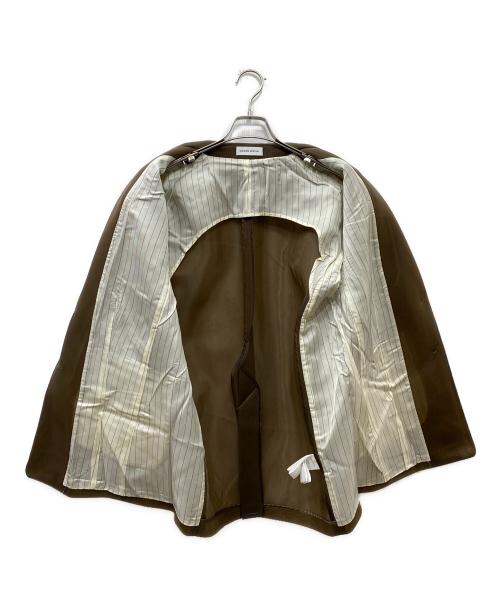 MAISON SPECIAL（メゾンスペシャル）MAISON SPECIAL (メゾンスペシャル) See-through Gilet ブラウン サイズ:Freeの古着・服飾アイテム