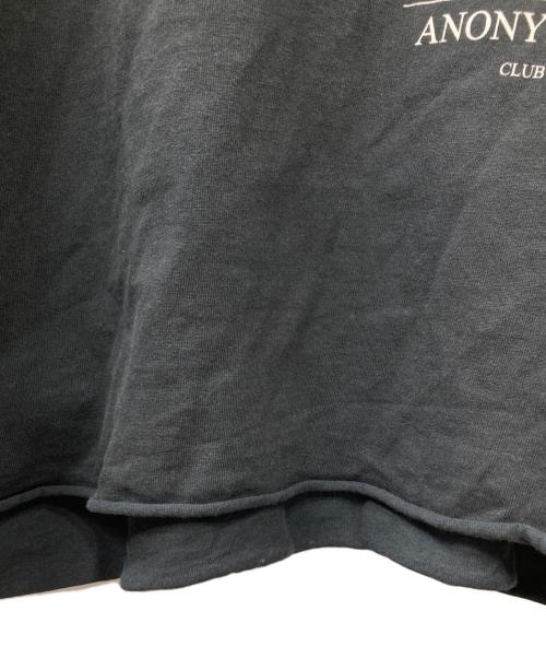 Richardson（リチャードソン）Richardson (リチャードソン) ANONYMOUS CLUB TEE CROP TOP ブラック サイズ:Freeの古着・服飾アイテム