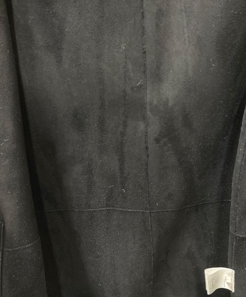 COMOLI（コモリ）COMOLI (コモリ) LACON COACH JACKET ラコン ラムレザームートンコーチジャケット ネイビー サイズ:SIZE1の古着・服飾アイテム