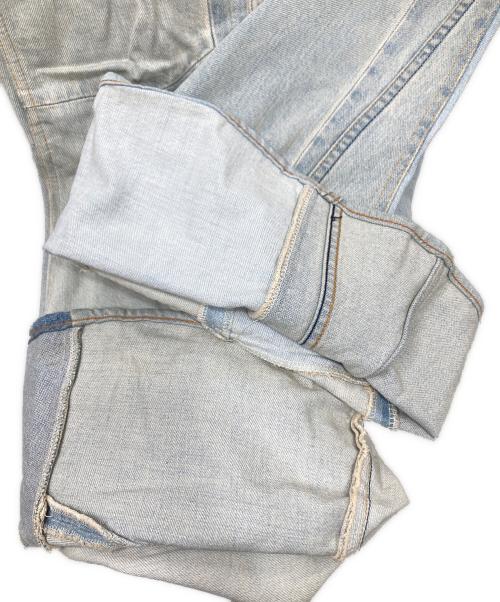 KAPITAL（キャピタル）KAPITAL (キャピタル) 再構築ベルボトム デニムパンツ ブルー サイズ:29の古着・服飾アイテム