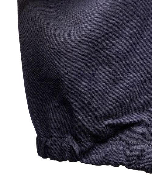 GANRYU（ガンリュウ）GANRYU (ガンリュウ) ウールサルエルパンツ ネイビー サイズ:SIZE Mの古着・服飾アイテム