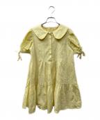 rosy monsterロージーモンスター）の古着「ティアードブラウス」｜イエロー