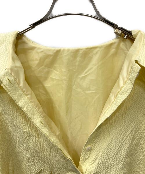 rosy monster（ロージーモンスター）rosy monster (ロージーモンスター) ティアードブラウス イエロー サイズ:Freeの古着・服飾アイテム