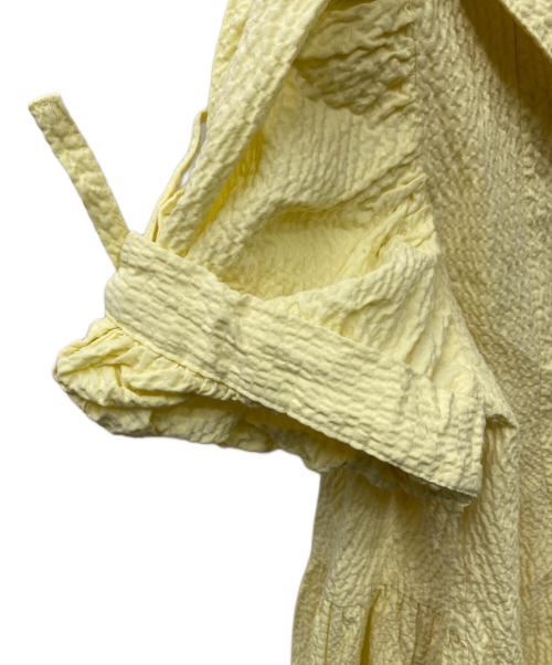 rosy monster（ロージーモンスター）rosy monster (ロージーモンスター) ティアードブラウス イエロー サイズ:Freeの古着・服飾アイテム