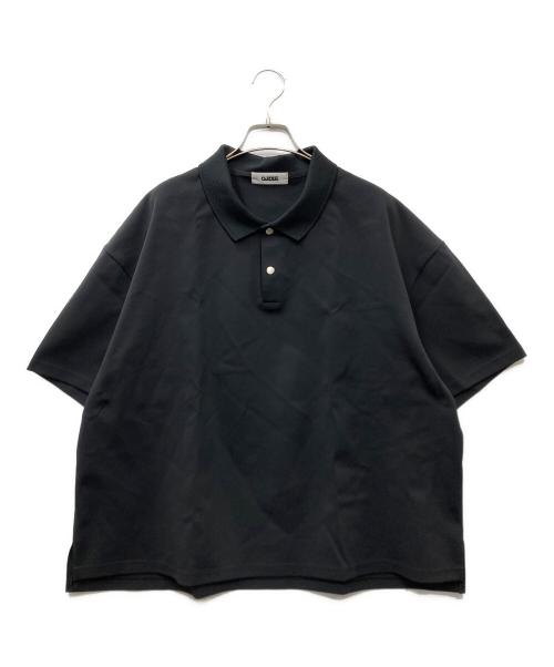 CARORIE（カロリイ）carorie (カロリイ) HEAVY PONTE POLO ポロシャツ ブラック サイズ:SIZE 1の古着・服飾アイテム