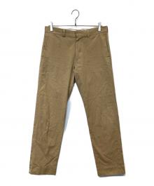 YAECA（ヤエカ）の古着「Chino Cloth Pants　チノクロスパンツ」｜ベージュ
