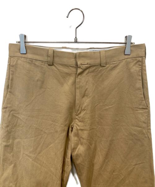YAECA（ヤエカ）YAECA (ヤエカ) Chino Cloth Pants　チノクロスパンツ ベージュ サイズ:34の古着・服飾アイテム