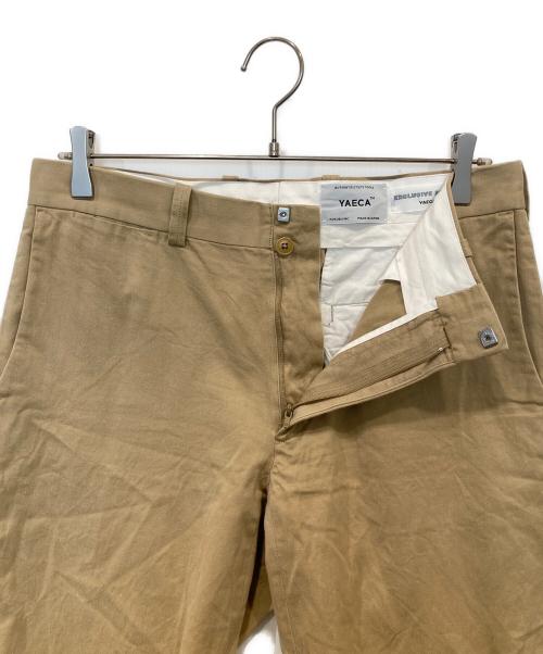 YAECA（ヤエカ）YAECA (ヤエカ) Chino Cloth Pants　チノクロスパンツ ベージュ サイズ:34の古着・服飾アイテム