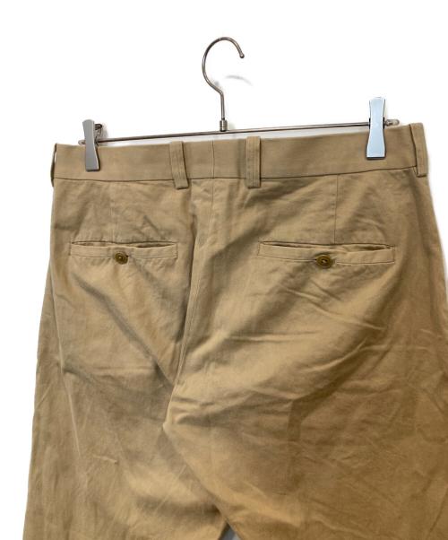 YAECA（ヤエカ）YAECA (ヤエカ) Chino Cloth Pants　チノクロスパンツ ベージュ サイズ:34の古着・服飾アイテム
