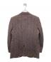 Harris Tweed (ハリスツイード) Stafford (スタッフォード) ヘリンボーン ウールツイードテーラードジャケット ブラウン サイズ:不明：6000円