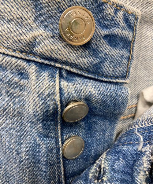 TANAKA（タナカ）TANAKA (タナカ) THE BOOTS JEAN TROUSERS ブルー サイズ:68.5㎝（W27）の古着・服飾アイテム