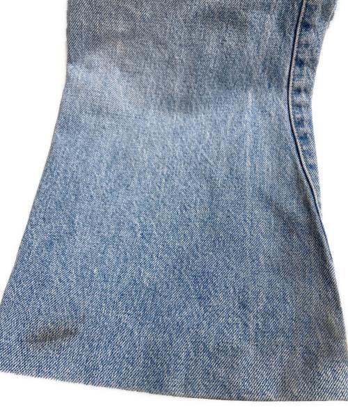 TANAKA（タナカ）TANAKA (タナカ) THE BOOTS JEAN TROUSERS ブルー サイズ:68.5㎝（W27）の古着・服飾アイテム