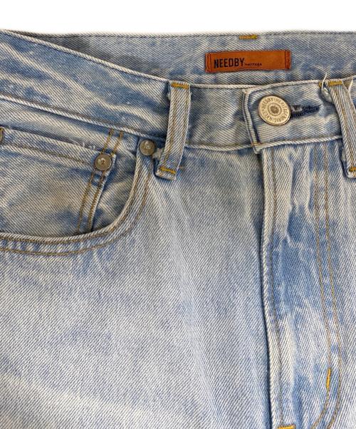 NEEDBY（ニードバイ）NEEDBY (ニードバイ) デニムパンツ ブルー サイズ:SIZE 61cm (W24)の古着・服飾アイテム