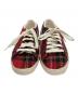 PUMA (プーマ) Harris Tweed (ハリスツイード) SUEDE VTG HARRIS TWEED レッド×ネイビー サイズ:24.5 未使用品：9000円
