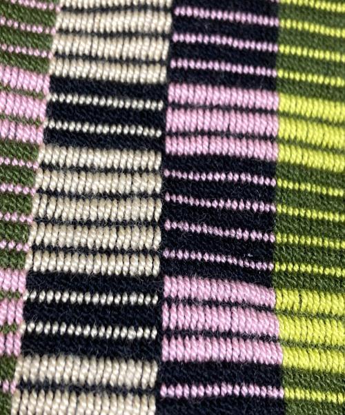 MARNI（マルニ）MARNI (マルニ) ハンドバッグ ピンク×グリーンの古着・服飾アイテム