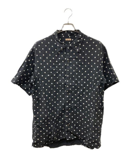 KAPITAL（キャピタル）KAPITAL (キャピタル) DOT LINEN SHIRT ブラック サイズ:4の古着・服飾アイテム