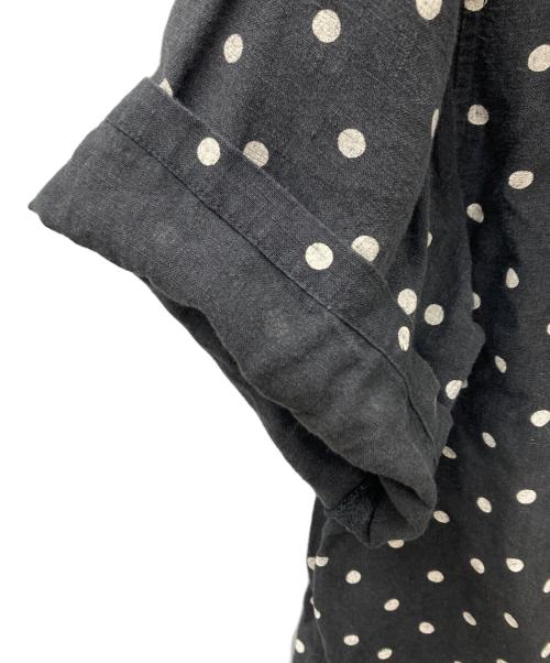 KAPITAL（キャピタル）KAPITAL (キャピタル) DOT LINEN SHIRT ブラック サイズ:4の古着・服飾アイテム