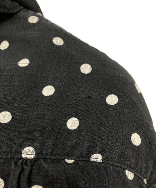 KAPITAL（キャピタル）KAPITAL (キャピタル) DOT LINEN SHIRT ブラック サイズ:4の古着・服飾アイテム